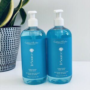 2  Crabtree & Evelyn London LA SOURCE Conditioning Hand Wash 16.9 fl oz NEW
